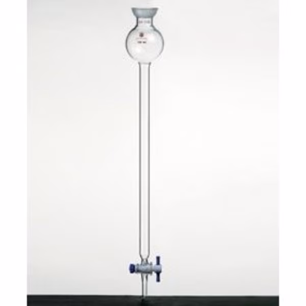 COLUMN, CHROMATOGRAPHY W/RESERVOIR, 35/20, 26-203mm, 250mL., Synthware, Mfr#: C382620